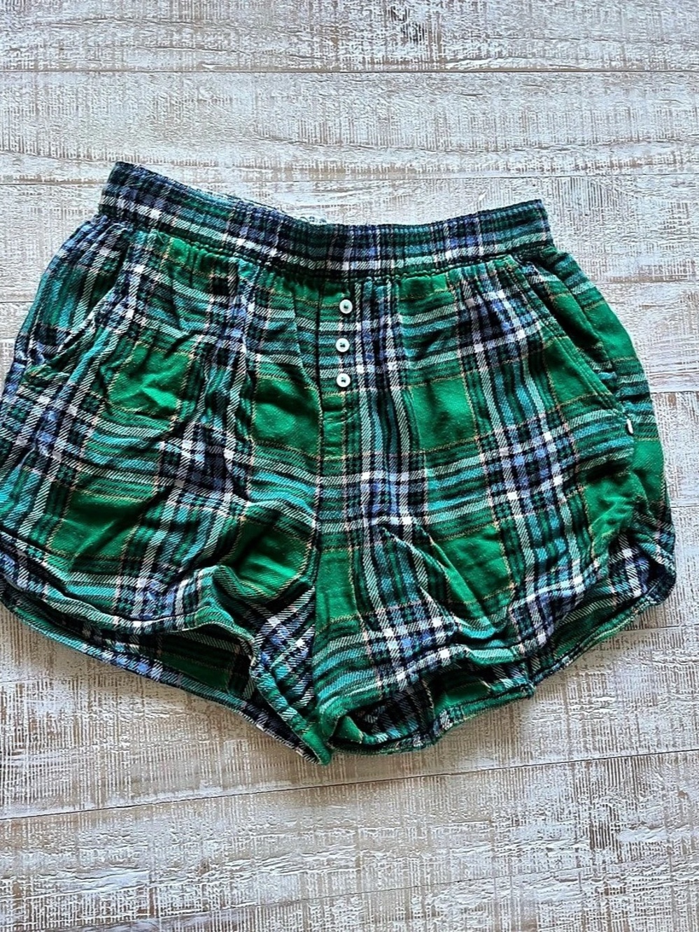 Aerie Plaid Pyjama Shorts